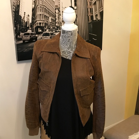 Guess Jackets & Blazers - Guess leather jacket. VINTAGE!!